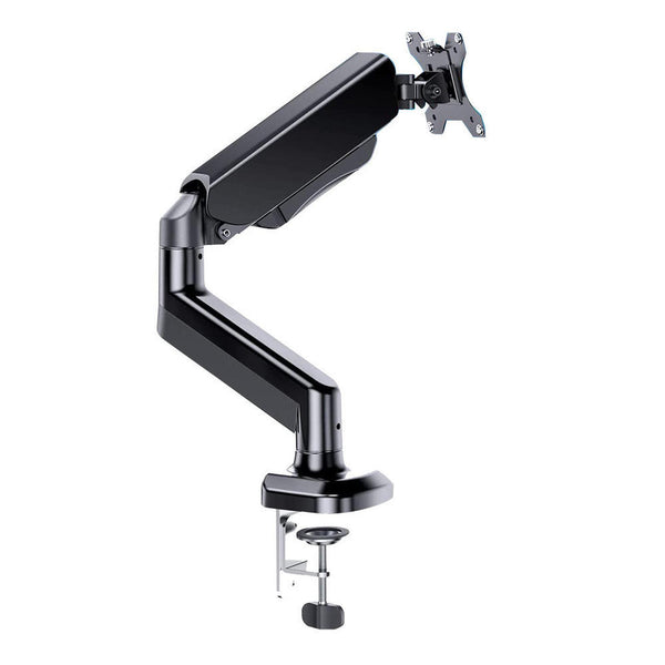 Viviendo Gas Spring Desk Stand and Monitor arm in Single Steel Monitor Mounts