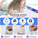 UPnPlay Kids 27 Piece Activity Play Mat with Drawing Board Magic Pen & Bonus Accessories - OCEAN