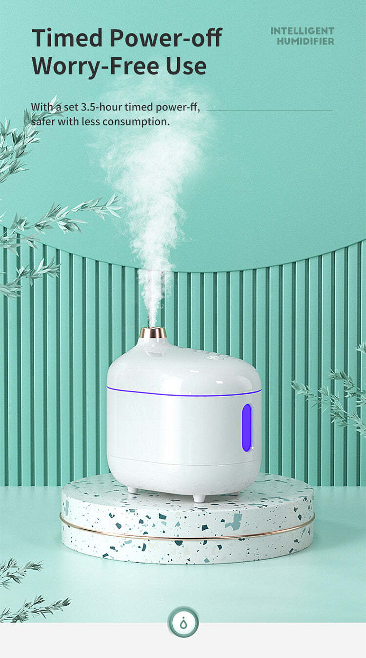 Air Humidifier Diffuser UV-C Disinfect Humidifier Cool Air Mist Humidifier - White