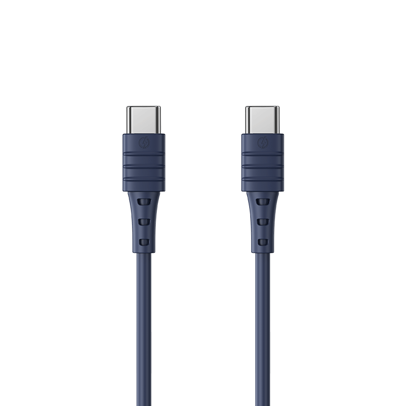 REMAX PD 65W Fast Charging Data Cable Type-C to Type C (blue)