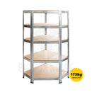 HARDWARE PLUS Heavy Duty Multi-Tier Storage Rack Garage Shelving Unit Adjustable