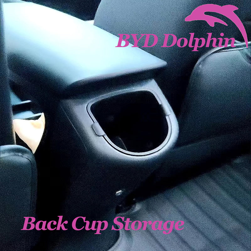 BYD Dolphin Rear Armrest Cup Holder Storage Box