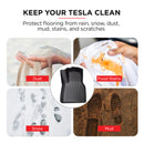 Tesla Model Y 2021-2023 TPE 3D Interior Floor Mat Set Front Rear Accessories