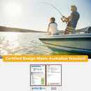 Mt Aspire Trailerable Boat Cover Heavy Duty Waterproof Marine Grade Multi Sizes