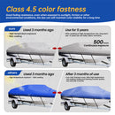 Mt Aspire 17-19FT Trailerable Boat Cover Heavy Duty Waterproof Marine Grade Protect