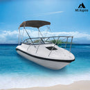 MT ASPIRE 4 Bow 1.7m-1.9m Grey Boat Bimini Top Canopy Aluminium Cover 600D Polyester