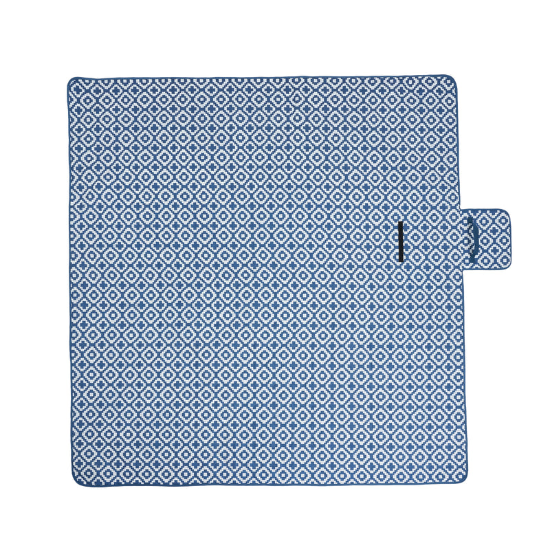 ADIVO 150x200cm Waterproof Outdoor Picnic Mat - Blue Pixel