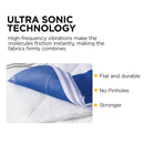 ADIVO 200x200cm Waterproof Outdoor Picnic Rug Blanket - Blue Pixel