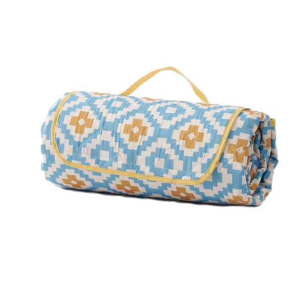 ADIVO 150x200cm Waterproof Outdoor Picnic Rug Blanket - Daisy