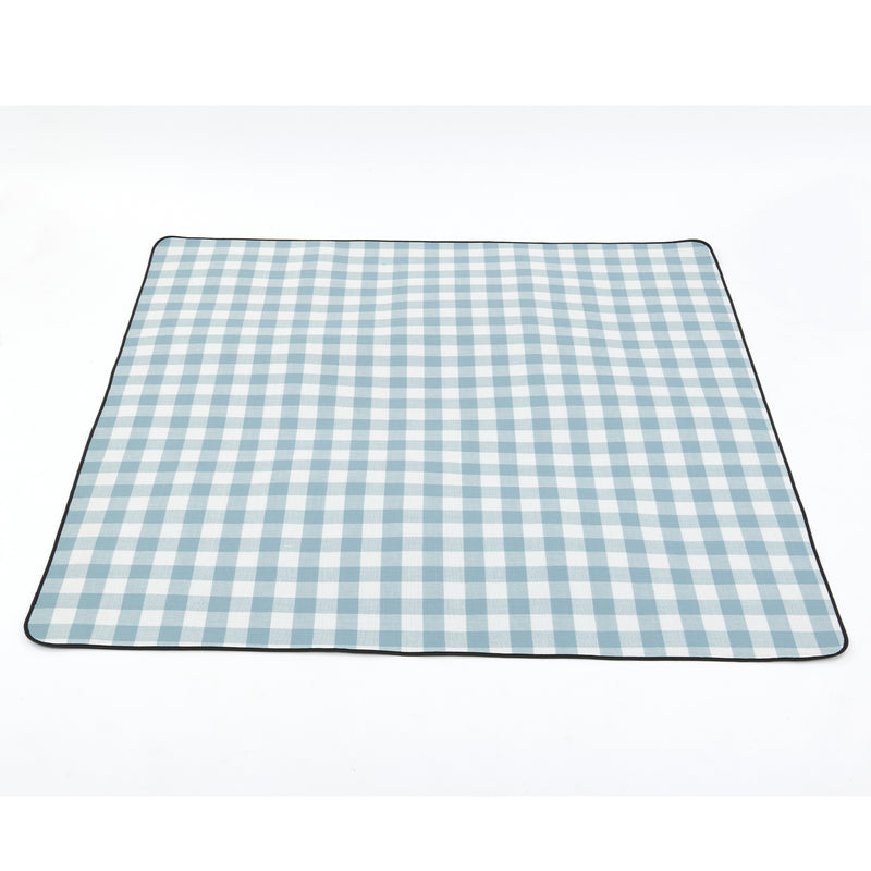 Viviendo 150x200cm Waterproof Outdoor Picnic Rug Blanket Classic - Baby Blue