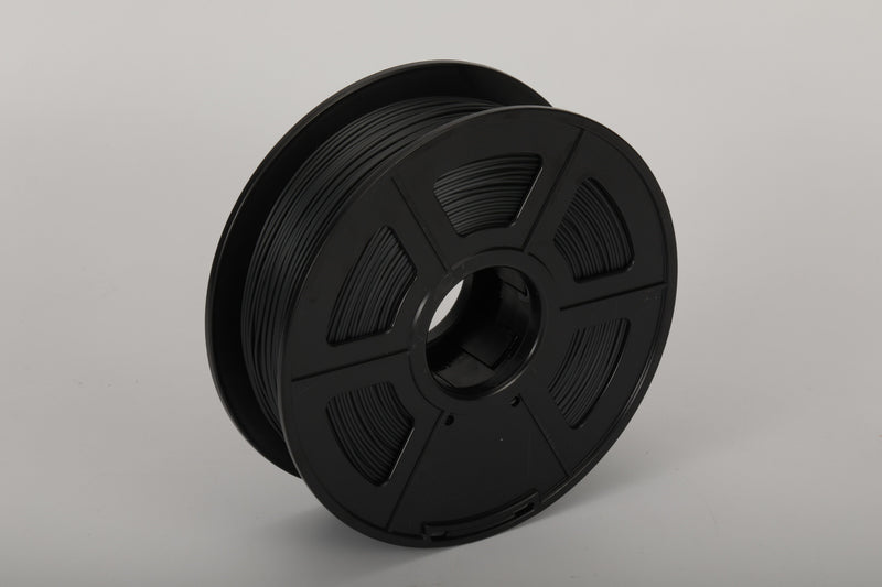 PLA+ 3d Printer Filament - 1kg 1.75mm - Black 10 Pack