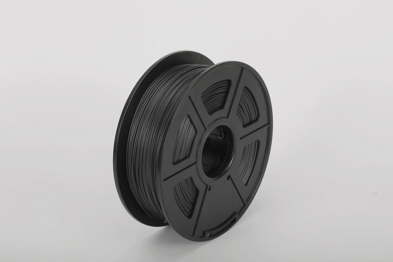 PLA+ 3d Printer Filament - 1kg 1.75mm - Black 10 Pack