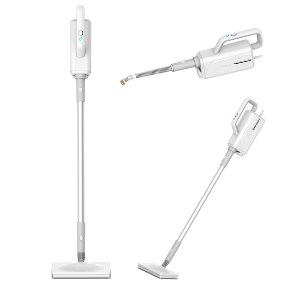 Viviendo 1500W Steam Mop & Multi-functional Steam Cleaner with Holding Bracket for Floor, Carpet, Tiles & Window