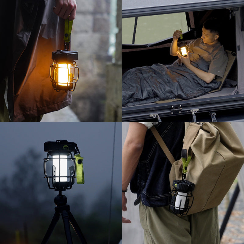 WILDLAND 5200mAh Camping Lantern Outdoor Hiking Light Rechargeable IPX4