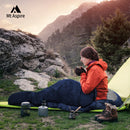 Mt Aspire Sleeping Bag Single Camping Hiking Winter Thermal -10C Navy Blue