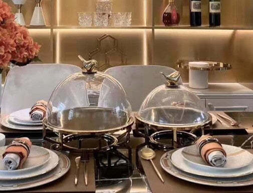 Display Stand, Desert Cake and Pastry Stand Wedding Table Centre piece in Stainless Steel