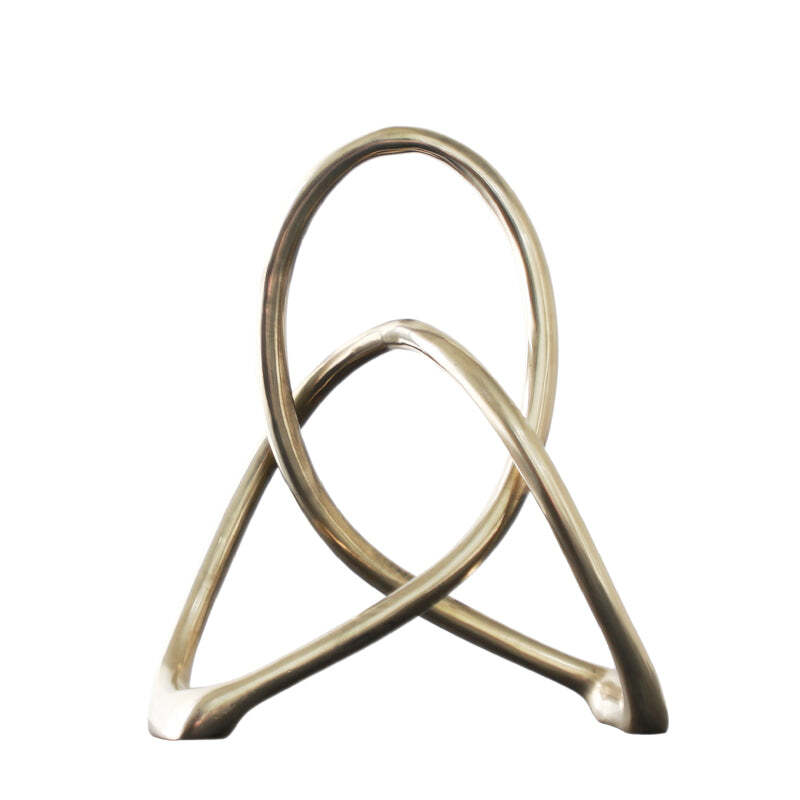Viviendo Infinity Art Sculpture Infinity Desktop ornament - Bronze