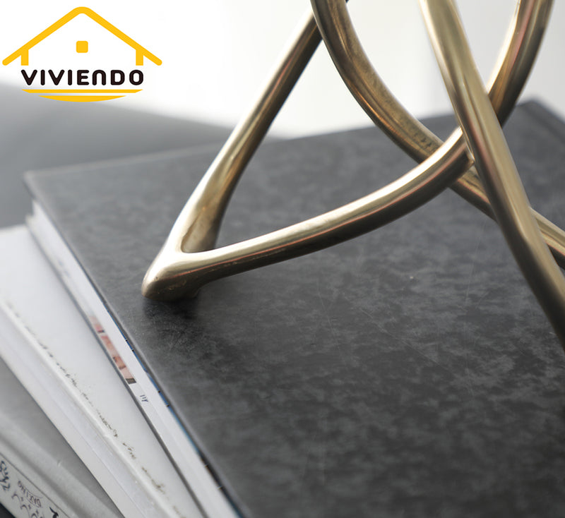 Viviendo Infinity Art Sculpture Infinity Desktop ornament - Bronze