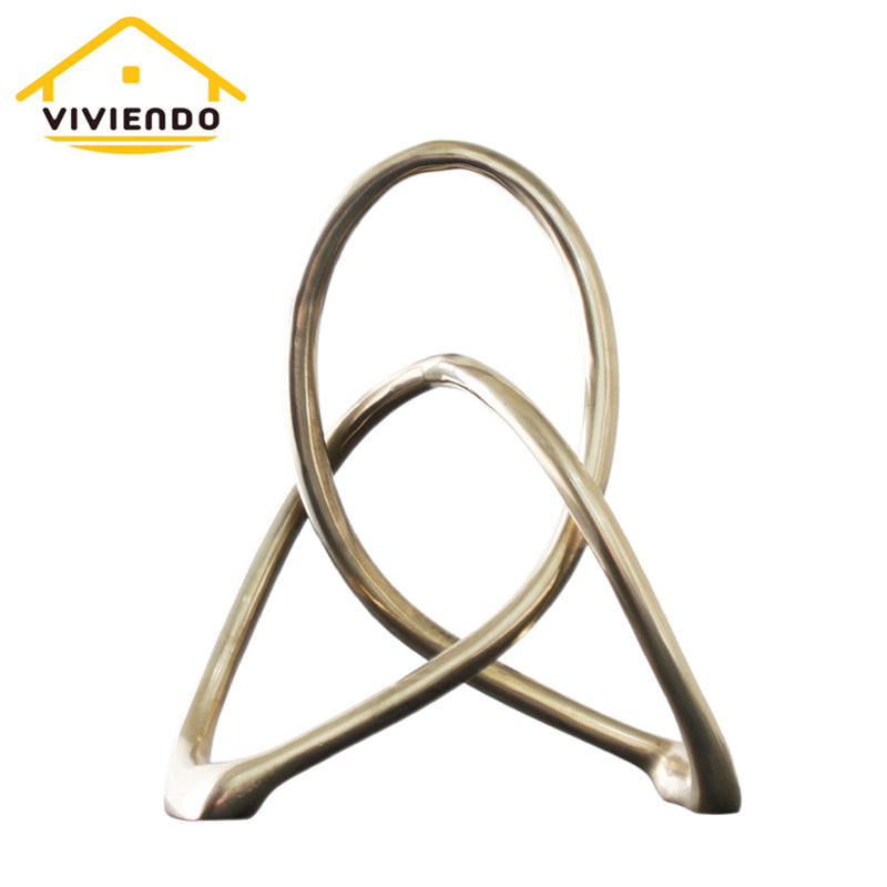 Viviendo Infinity Art Sculpture Infinity Desktop ornament - Bronze