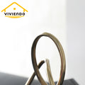 Viviendo Infinity Art Sculpture Infinity Desktop ornament - Bronze