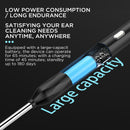 Viviendo Wireless HD Endoscope Ear Wax Removal Kit - Black