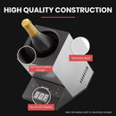 ADIVO Wine Chiller Cooler Electric, Wine Chillers Bucket Storage for 750ml Square