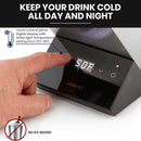 ADIVO Wine Chiller Cooler Electric, Wine Chillers Bucket Storage for 750ml Square