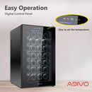 ADIVO Wine Cooler Fridge Compressor Cellar Chiller Temperature Control 28 Bottles