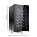 ADIVO Wine Cooler Fridge Compressor Cellar Chiller Temperature Control 28 Bottles