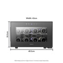 ADIVO Wine Cooler Fridge Compressor Cellar Chiller Temperature Control 8 Bottles