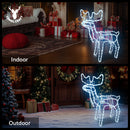 CarolCraft Animated Christmas Reindeer LED Lighted Xmas Decoration with Motions