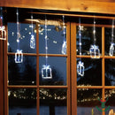 CarolCraft 5M Christmas Lights Icicle String Light with Hanging Gift Box 160 LED