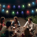 CarolCraft 5m Outdoor String Lights Smart RGB LED Festoon Light Patio Waterproof