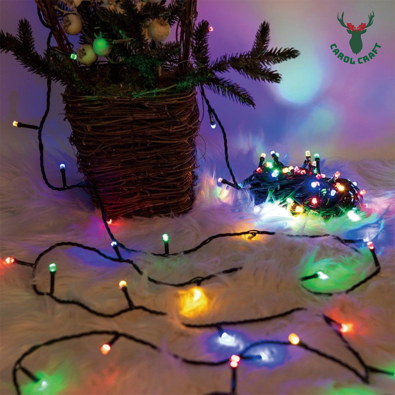 CarolCraft 15M Christmas String Lights 300 LED Party Wedding Festival Garden