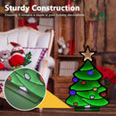 CarolCraft 98cm LED Infinity 3D Mirror Christmas Tree Xmas Light Decoration Home Party