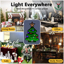 CarolCraft 98cm LED Infinity 3D Mirror Christmas Tree Xmas Light Decoration Home Party
