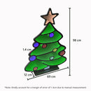 CarolCraft 98cm LED Infinity 3D Mirror Christmas Tree Xmas Light Decoration Home Party