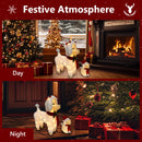 CarolCraft Christmas Lights 60 LED Fairy Light Dogs Outdoor Home Decorations 3D