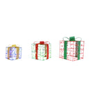 CarolCraft Christmas Lights 48 LED Fairy Light Gifts Set Outdoor Home Decorations 3D