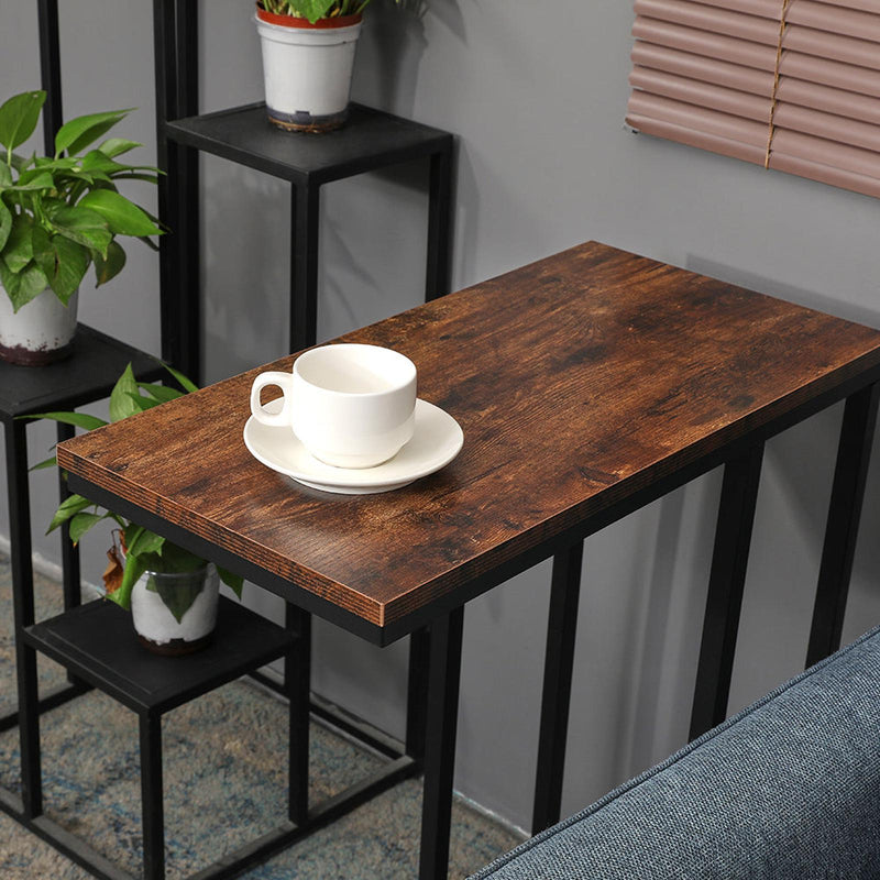 Viviendo Industrial Style C shaped Side table & Bedside table