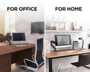 Viviendo Gas Spring Desk Stand and Monitor arm in Single Steel Monitor Mounts