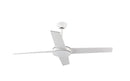 Viviendo 52 Inch 4 Blade Whisper AC Ceiling Fan with 3 Speed Remote Control - White