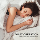 Viviendo 52 Inch 4 Blade Whisper AC Ceiling Fan with 3 Speed Remote Control - White