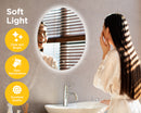 Viviendo LED Round Mirror Anti-fog Dimmable Light Vanity Mirrors for Bathroom - 50/60/70/80/90cm