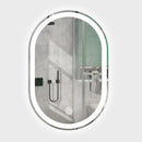 Viviendo LED Bathroom Oval Vanity Mirror Light Dimmable Anti-Fog Wall Mounted Touch switch Mirror Light