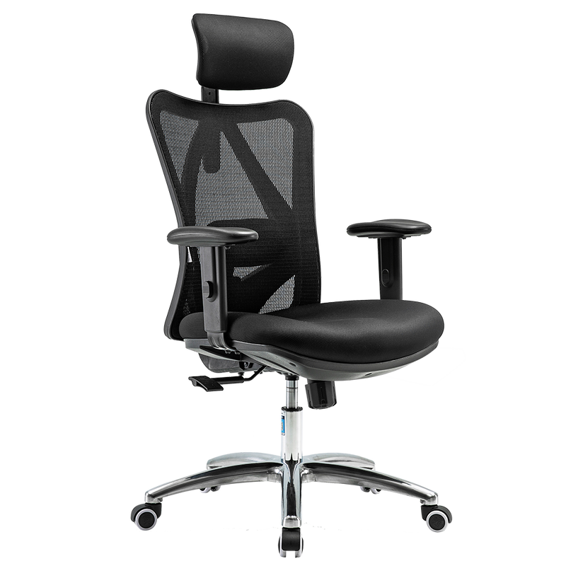 Sihoo M57 High Quality Ergonomic High Back Black Swivel Office Chair With  Arms