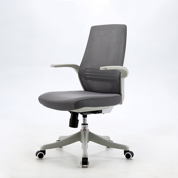 SIHOO M59 Foam Seat Ergonomic Office Chair with Adjustable Lumbar Support and Armrest - Grey