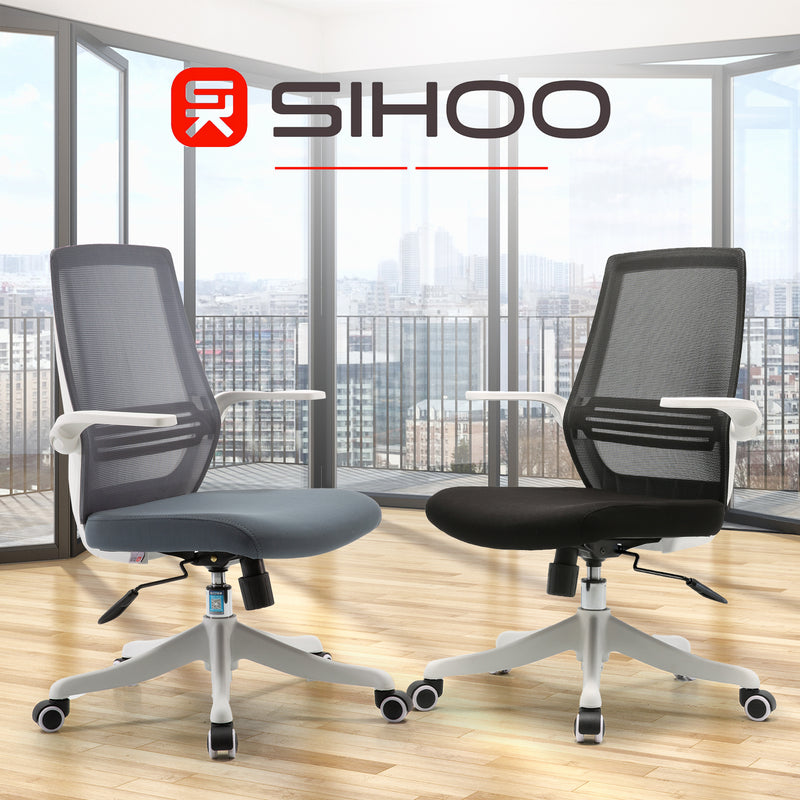 SIHOO M76 Ergonomics Home Office Chair Meeting Room Chair - Black