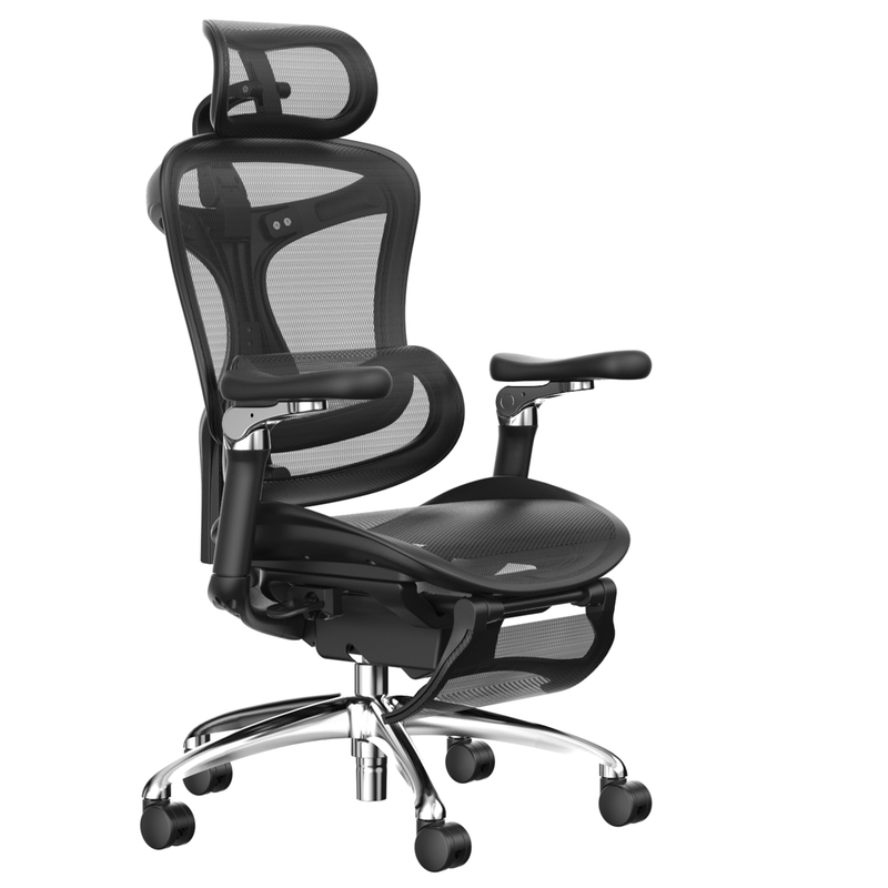 SIHOO A3 Doro C300 Executive Chair with Footrest Black