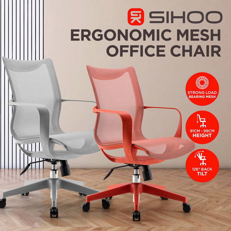 SIHOO M77 Ergonomics Home Office Chair - Grey